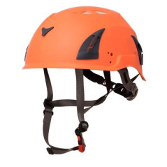 Spezialhelm für Höhenarbeiten orange