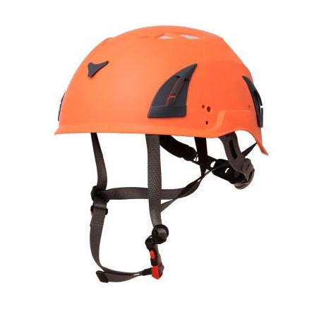 Spezialhelm für Höhenarbeiten orange