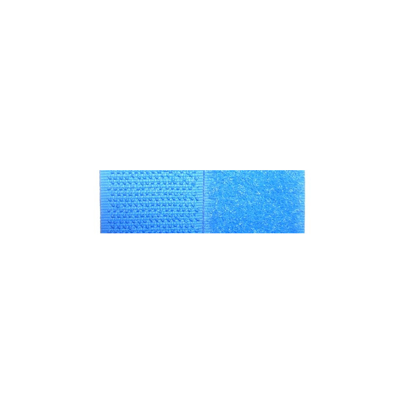 Klettverschluss 25 mm - blau