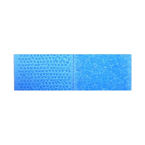 Klettverschluss 25 mm - blau