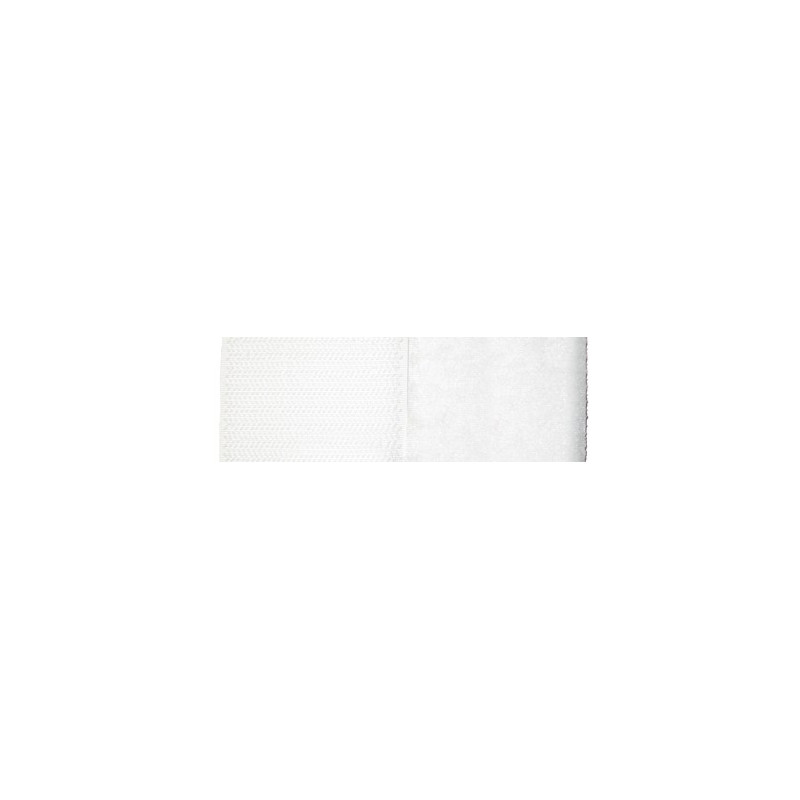 Klettverschluss 25 mm - weiss