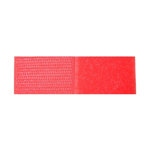 Klettverschluss 50 mm - rot