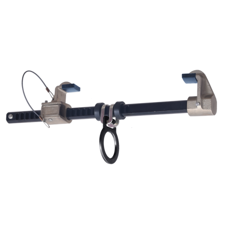 Beweglicher Anschlagpunkt für Stahlträger