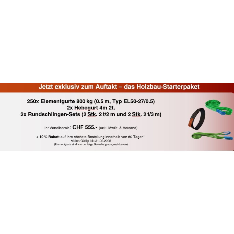 Starterset Holzbau