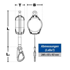 IKAR Höhensicherungsgerät für Hebebühne