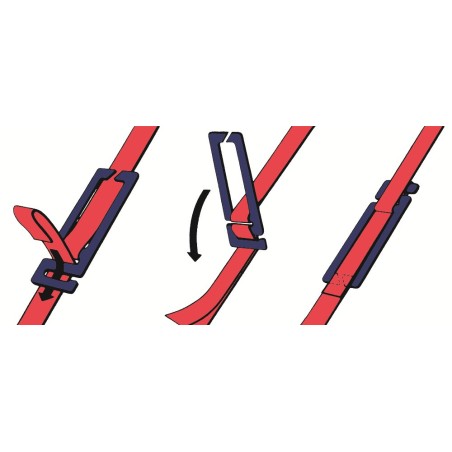 Pritschen Sicherungsgurte weiss