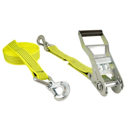 Zurrgurt, Spannset, Spanngurt, 50mm, zweiteilig, LC 2500/5000 daN