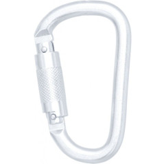 Edelstahlkarabiner mit Twistlock
