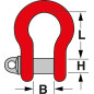 Schäkel WLL 3250 kg
